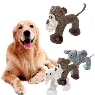 "Top Bite Resistant Animal Squeaky Toys for Long-Lasting Fun