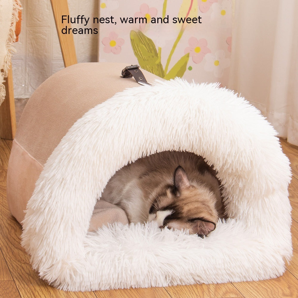 "Portable Moisture-Proof Pet Nest: Ultimate Comfort for Your Furry Friend"