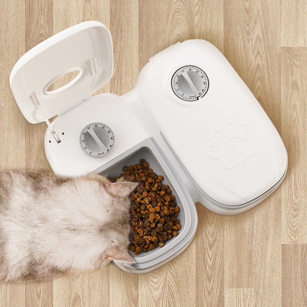 Automatic Stainless Steel Smart Food Dispenser For Cats & Dogs