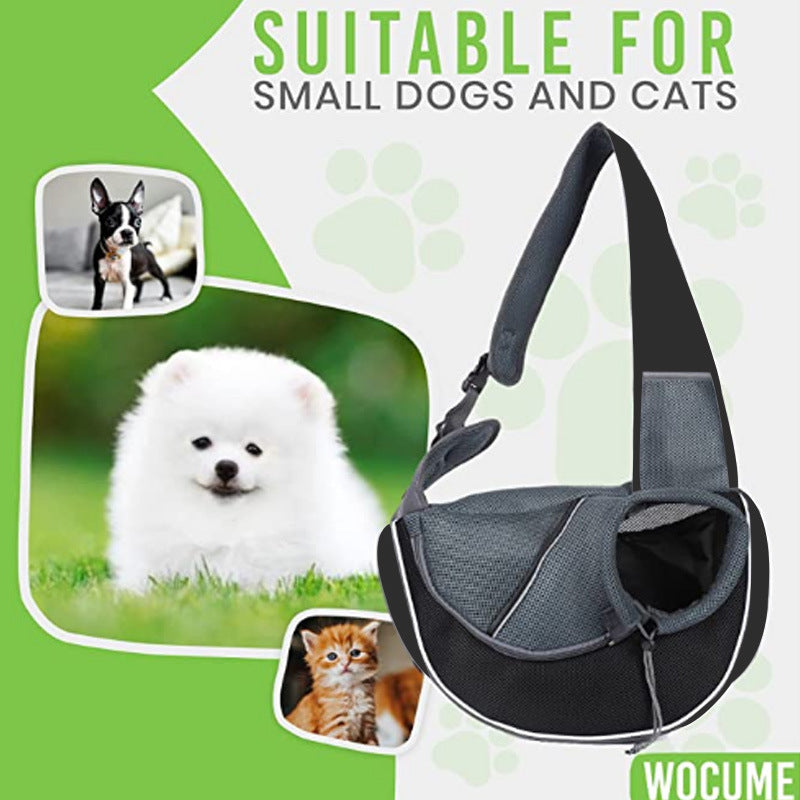 Breathable Carrier For Small Cats & Dogs. Pet On Adventures!