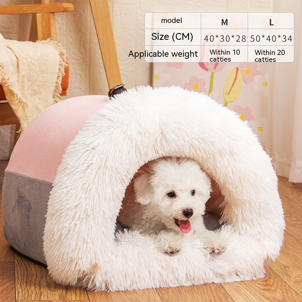 "Portable Moisture-Proof Pet Nest: Ultimate Comfort for Your Furry Friend"