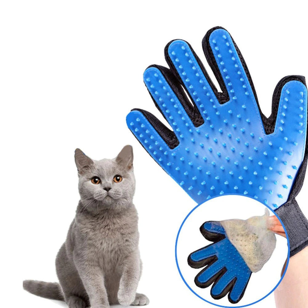 "Effortless Deshedding & Grooming: Premium Massage Glove for Pets"       4o