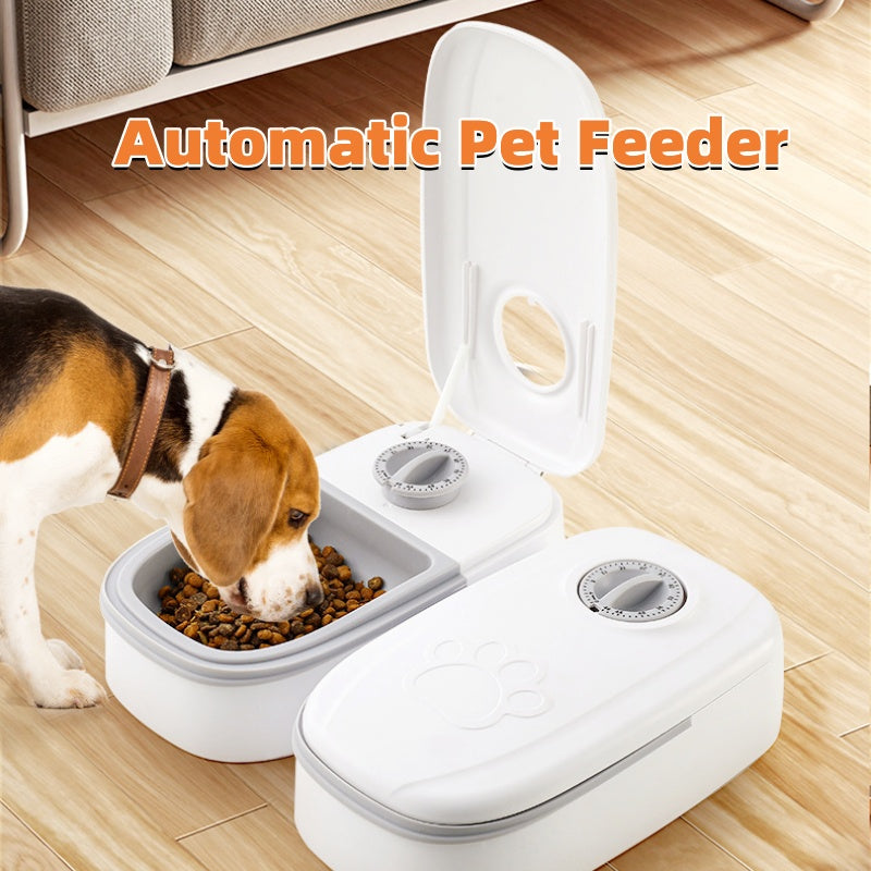 Automatic Stainless Steel Smart Food Dispenser For Cats & Dogs