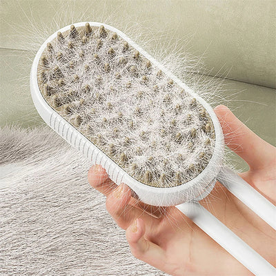 Cat & Dog Vapor Hair Remover Massage Brush steam lint